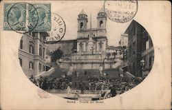 Roma - Trinita dei Monti Postcard