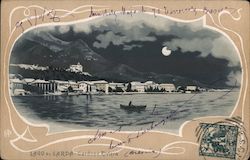 Lago di Garda - Gardone Riviera Postcard