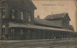 Godewaersvelde Station Postcard