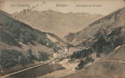 Ariven Mountains, Hautes-Pyrénées Barèges, France Postcard Postcard Postcard