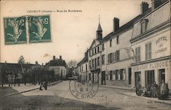 Coincy (Aisne) - Bordeaux Street Postcard