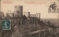 Coucy-le-Château - Current State of the Castle Postcard