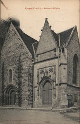 Arrou (E. and L.) - Entrances of the Church Postcard