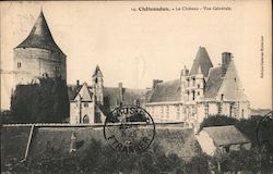 Châteaudun - Overview of The Castle Postcard