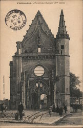 Entrance to Notre-Dame-du-Champdé Postcard