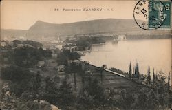 Panorama d'Annecy Postcard