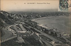 Boulevard Felix Faure Postcard
