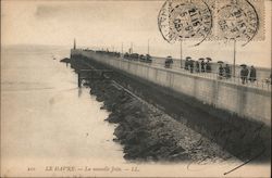 Le Havre - La nouvelle Jetee Postcard