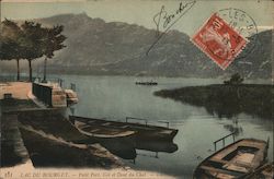 Lac du Bourget - Petit Port. Col et Dent du Chat Postcard