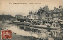 Le Torpilleur "Aquilon" Dans le Port Postcard