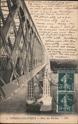 Pont Des Pietons Postcard