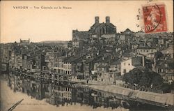 Vue Generale Sur La Meuse Postcard
