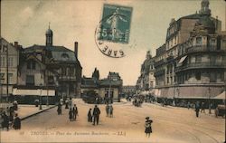 Ancient Butchers' Square Postcard