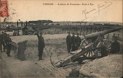 World War I fortificaton Postcard