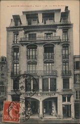 Early twentieth century bank in France Postcard