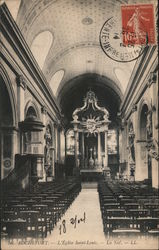 L'Eglise Saint-Louis - La Nef Postcard