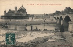 Le Paillon et la Jetee-Promenade Postcard