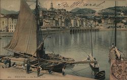 Vue du Port Postcard