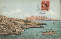 l'Ile Maïre et Chemin des Goudes Postcard