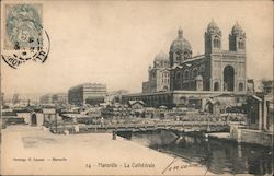 Marseille - La Cathedrale Postcard