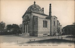 Paris - Cimetiere du Pere-Lachaise - Four Crematoire Postcard