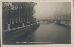 Paris Inonde Postcard