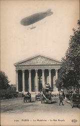 Paris - La Madeleine - La Rue Royale France Postcard Postcard Postcard