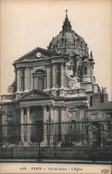 Paris - Val-de-Grace - L'Eglise Postcard