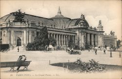 Exterior of The Grand Palais Postcard