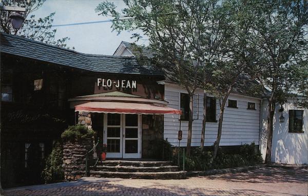 Flo-Jean Restaurant Port Jervis, NY Postcard