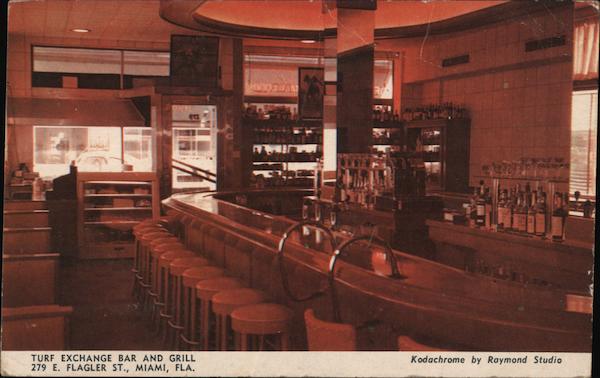 Turf Exchange Bar and Grill, 279 E. Flagler St. Miami Florida