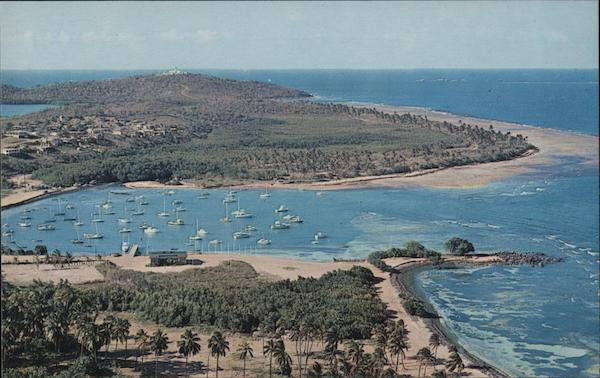 Fishing Village of Las Croabas from El Conquistador Hotel Puerto Rico