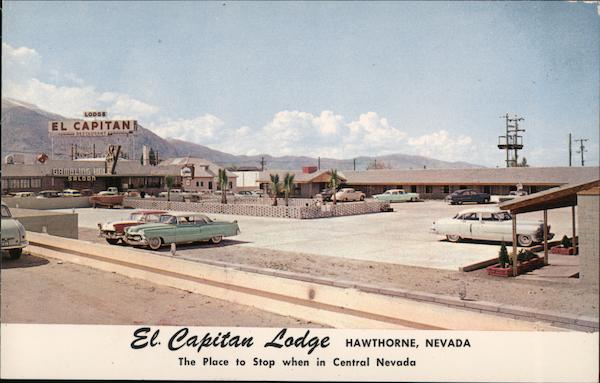 El Capitan Lodge Hawthorne Nevada
