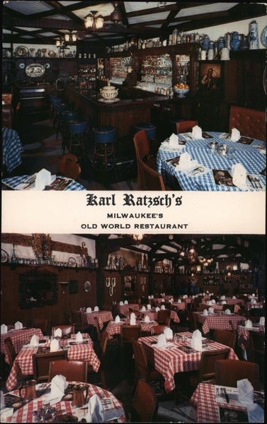 Karl Katzsch's Old World Restaurant Milwaukee Wisconsin