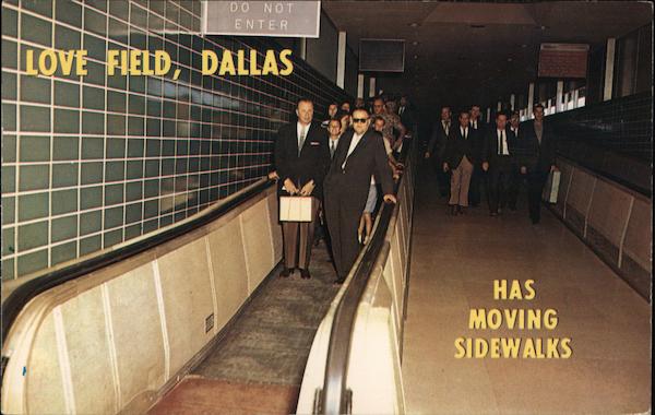Love Field Has Moving Sidewalks Dallas Texas