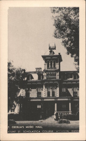 St. Cecelia's Music Hall, Mount St. Scholastica College Atchison Kansas