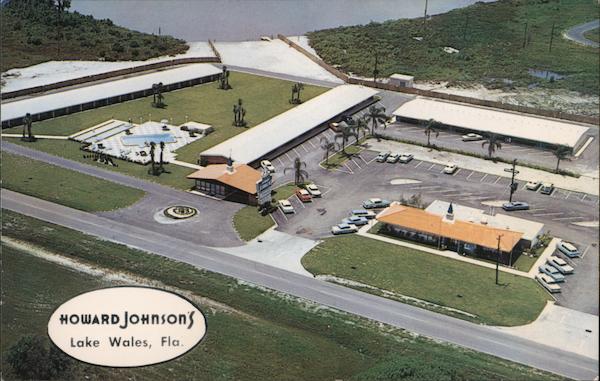 Howard Johnson's - Aerial View Lake Wales Florida
