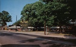 New Town House Motel and Restaurant Glennville, GA Postcard Postcard Postcard