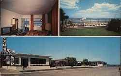 Vagabond Motel Jacksonville Beach, FL Postcard Postcard Postcard