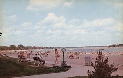 Calfpasture Beach East Norwalk, CT Postcard Postcard Postcard
