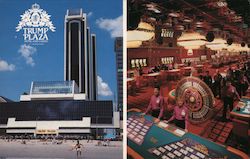 Trump Plaza Hotel and Casino Postcard