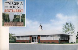 The Virginia House Restaurant Postcard