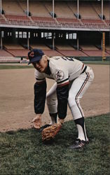 Buddy Bell of the Cleveland Indians Postcard