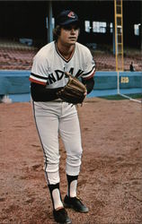 Steve Kline, Cleveland Indians Postcard