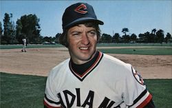 Ken Sanders - Cleveland Indians Postcard
