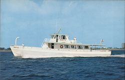Helen S VI Fishing Boat at sea Postcard
