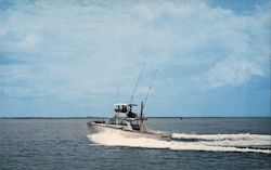 Charter Boat Donna G Postcard
