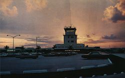 Hollywood-Fort Lauderdale International Airport at Sunset Postcard