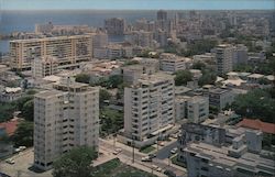 View of Modern San Juan from the Borinquen Hotel Postcard