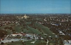 Air View Biltmore Golf Course and Veterans Hospital Coral Gables, FL Postcard Postcard Postcard